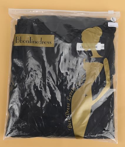 Bbonlinedress Halter Black Cocktail Wedding Guest Formal Vintage Dress Short Evening Party Prom Christmas Dress Black M