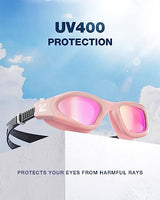 ZIONOR Swim Goggles, G1 SE Swimming Goggles Anti-Fog for Adult Men Women