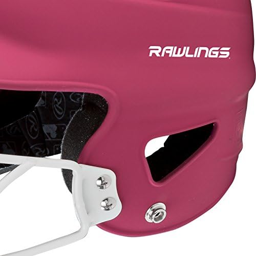 Rawlings | COOLFLO Batting Helmet with Facemask | Fastpitch Softball | One Size fits Most (6 1/2-7 1/2)