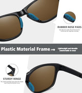 MEETSUN Polarized Sports Sunglasses for Women Men Driving Running Cycling Fishing Sun Glasses UV400 Protection