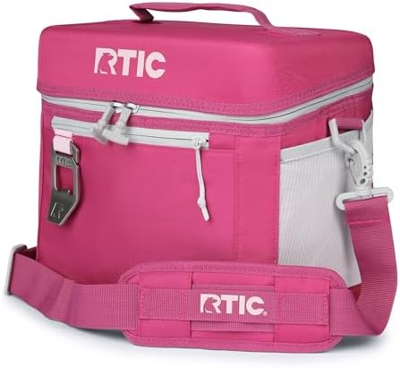 RTIC 15 Can Everyday Cooler, Soft Sided Portable Insulated Cooling for Lunch, Beach, Drink, Beverage, Travel, Camping, Picnic, for Men and Women
