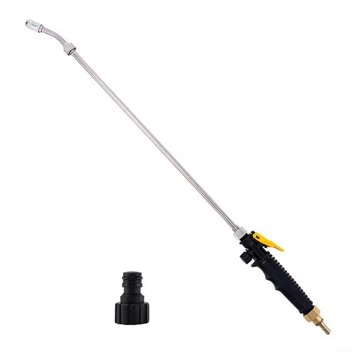 Oniissy Sprayer Wand, Sprayer, Adjustable Stainless Steel Replacement Garden Sprayer Wand with Shut Off Valve