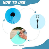 2 Packs Replacement Beach Tent Poles,Aluminum Canopy Foldable Poles