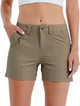 Willit Women's Golf Hiking Shorts Quick Dry Athletic Casual Summer Shorts with Pockets 4.5 in