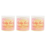 Kinky Curly Original Curling Custard Natural Styling Gel 8oz Pack of 3