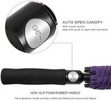 G4Free 47/54/62/68 Inch Automatic Open Golf Umbrella Oversize Extra Large Double Canopy Vented Windproof Waterproof Stick Umbrellas