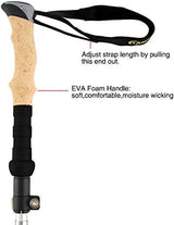 Aluminum Collapsible Ultralight Travel Trekking Hiking Pole for Men and Women