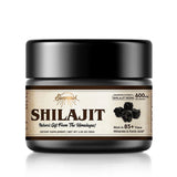 Sennasi Shilajit Pure Himalayan Organic Shilajit Resin - 600mg Maximum Potency Natural Organic Shilajit Resin with 85+ Trace Minerals & Fulvic Acid for Energy, Immune Support, 30 Grams (1 Pack)