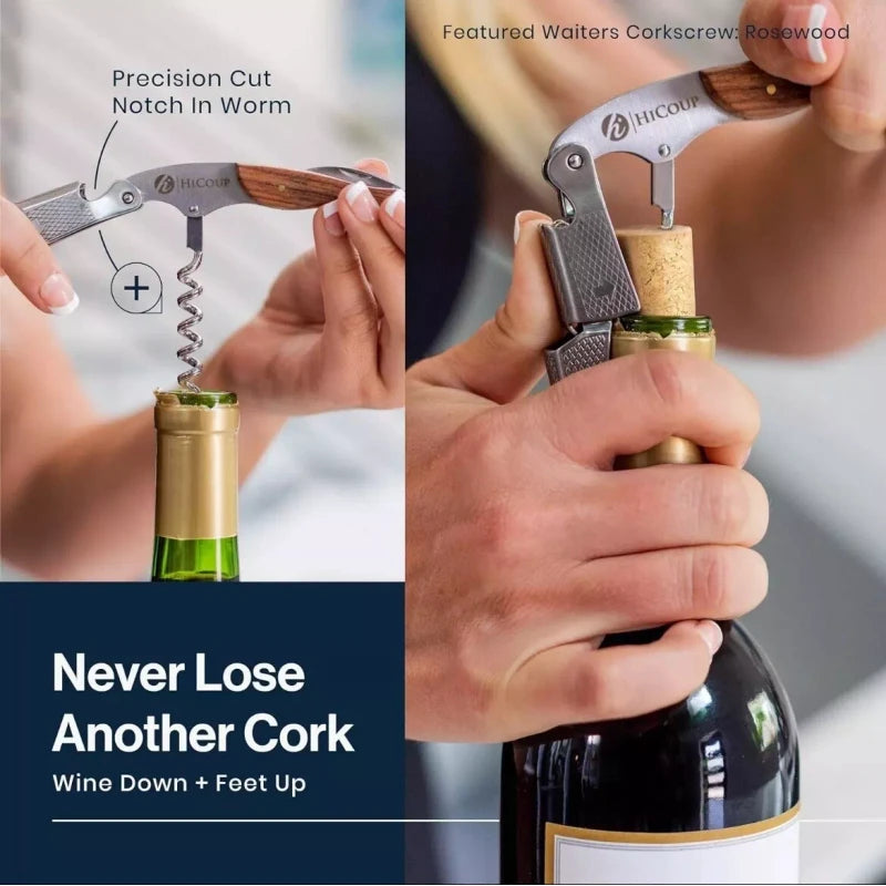 HiCoup Premium Waiter's Corkscrew