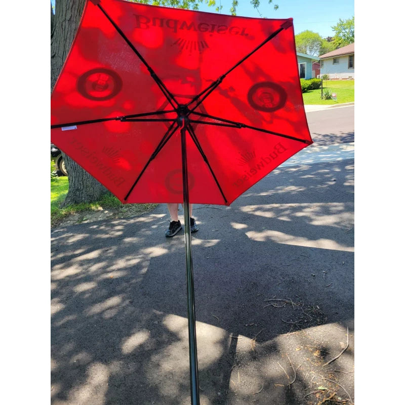 Budweiser CHICAGO CUBS BASEBALL BUDWEISER BEER OUTDOOR PATIO UMBRELLA BAR WRIGLEY NEW