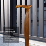 ispuoocti Wooden Walking Cane for Men and Women -Natural Solid Wood, 3 Rubber Tips, Heavy Duty, with Travel Bag- Wooden Walking Stick, Ergonomic Canes for Seniors Unisex Walking Canes