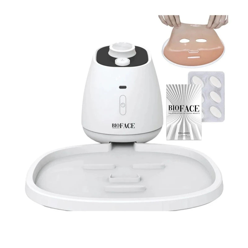 BioFace Facial Mask Machine with Collagen Tablets, DIY Mask Maker, The Original