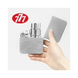 Genuine 777 Three Seven Nail Clippers Toenail Clipper Set Collection, 01. 777 BASIC SILVER Black / 정품 777 쓰리쎄븐 손톱깎이 발톱깎이 세트 모음, 01. 777 BASIC SILVER 블랙