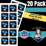 Dr. Valerie Nelson Cell Phone EMF Protection Neutralizers - Slim Design - Proudly Made in The USA - Developed by Dr. Valerie Nelson