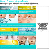 Collagen Peptides for Women, Beauty Vitamin & Mineral Supplement,Contains Vitamin D3, Probiotics for Women & Collagen Peptides,Vitamin E,Vitamin B Complex 60 Tablets