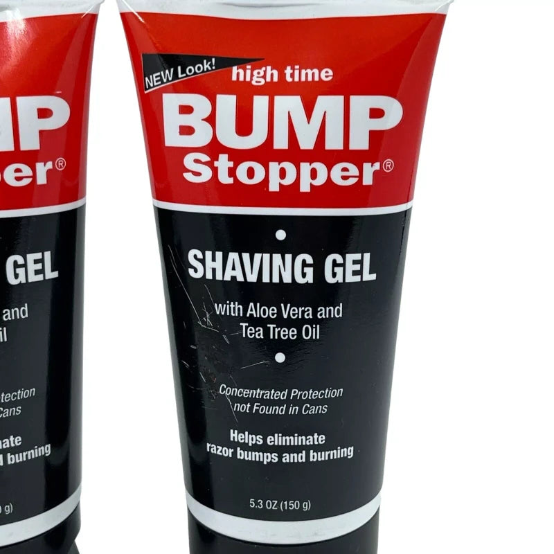 High Time Bump Stopper Shaving Gel 5.3 oz Lot Of 2