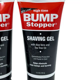 High Time Bump Stopper Shaving Gel 5.3 oz Lot Of 2