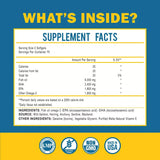 Omega 3 Fish Oil with Maximum EPA DHA - 150 Softgels - Made in The USA