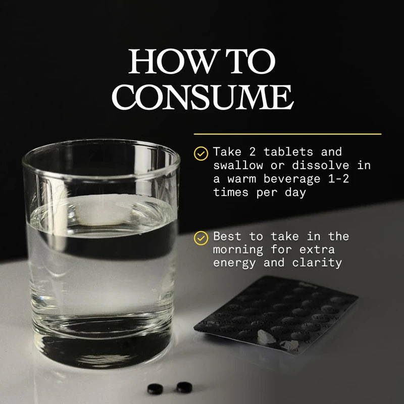 Based Supplements Based Shilajit | Pure Shilajit Tablets with Max Potency, Energy & Immune Support for Men and Women | Rich in Fulvic Acid and 85+ Trace Minerals, 60 Tablets