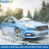 HandiRack - The Original Universal Inflatable Roof Rack - Easy to Haul Kayaks, Canoes and Snowboards - Tie Down Straps and Bow and Stern Lines Included - 175 Pound Load Capacity - Fits Cars and SUVs