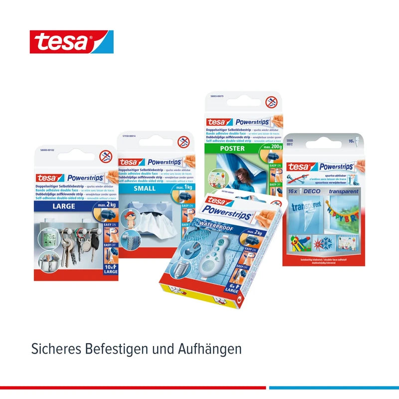 Tesa Powerstrips Large, 58000