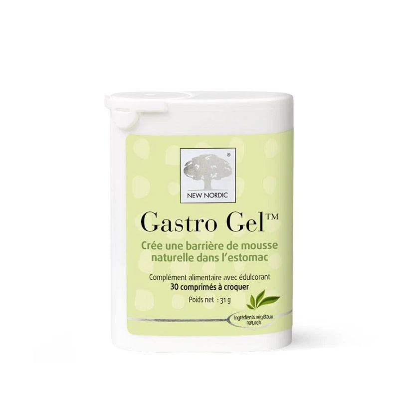 New-Nordic GASTRO GEL brûlures d'estomac Comprimés, 60 tablets