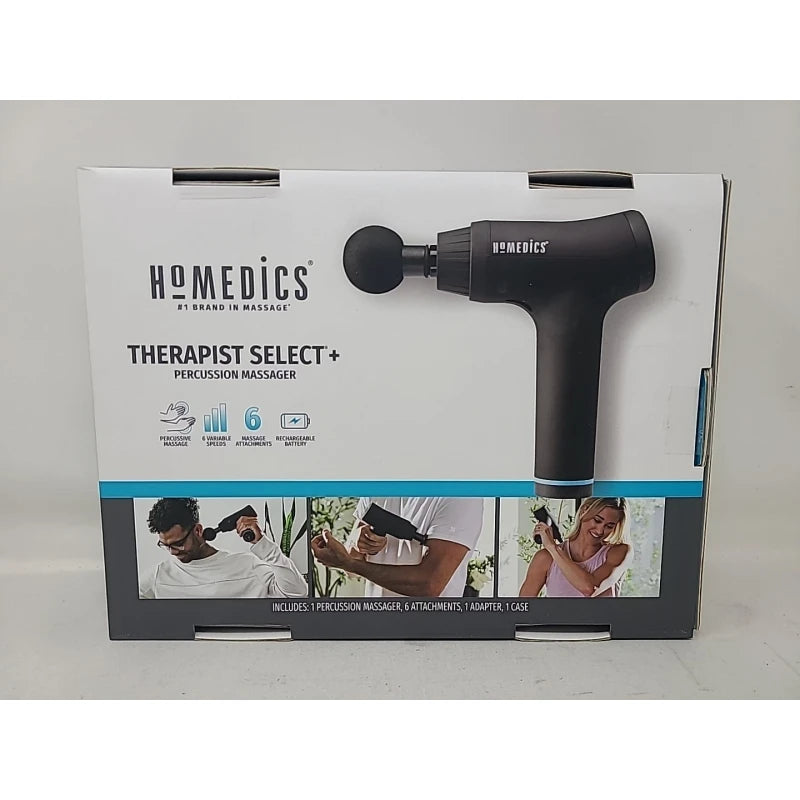 HoMedics Therapist Select Plus + Percussion Massager HHP-745 NEW FACTORY SEALED