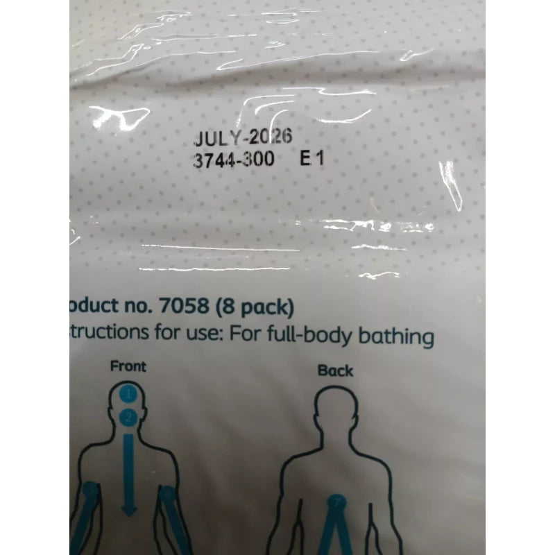 Coloplast EasiCleanse Bath No Rinse Disposable Wash Cloths -8 pk , Lot  5