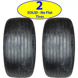 Kubota 15x6.00-6 Rib flat free solid TIRE some Kubota Zero turn riding mowers 15/6.00-6