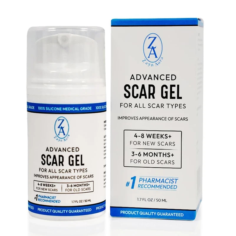 ZaynAura Advanced silicone Scar Gel 1.7floz (medium)