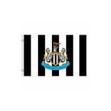 GIFTS 4 ALL Official Giant Newcastle Football Crest Flag, Newcastle Banner 5ft x 3ft, Newcastle Football Fans Souvenir Flag, Newcastle Match Day Flag