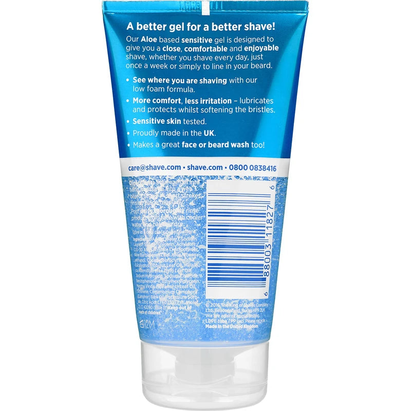 King of Shaves Sensitive Shave Gel, 150 ml