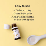 BioGaia Protectis Baby Drops – Probiotic Supplement for Newborns, Babies & Infants – Digestive Relief for Gas & Discomfort – Dairy-Free – 5ml