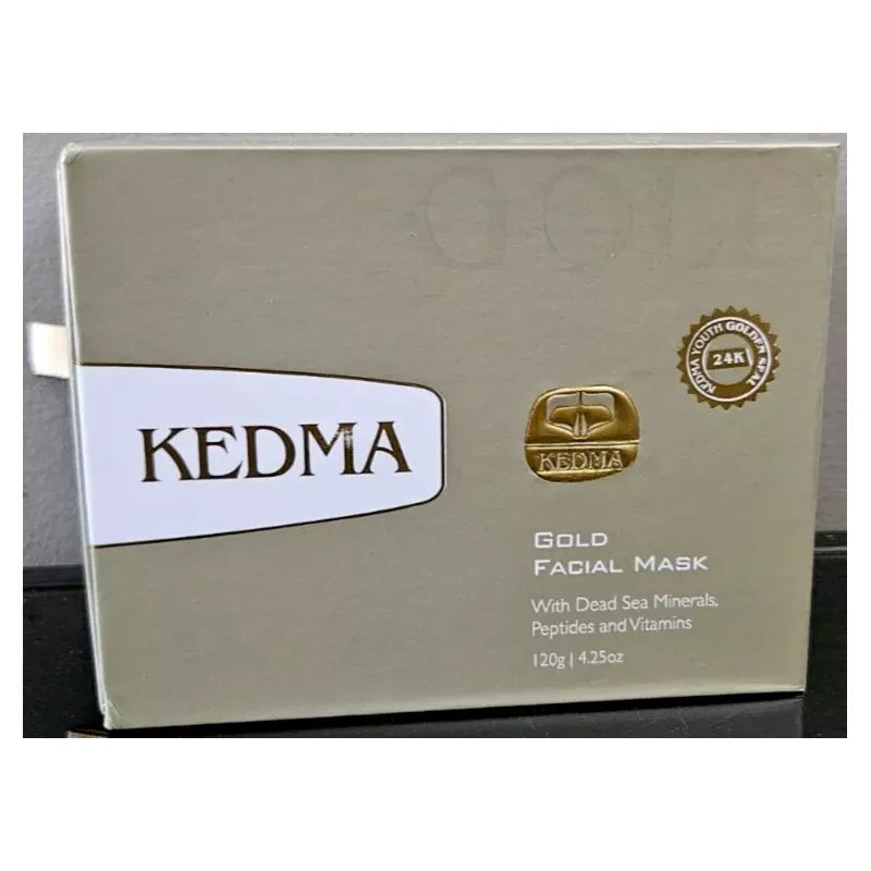 KEDMA GOLD FACIAL MASK-DEAD SEA MINERALS-PEPTI