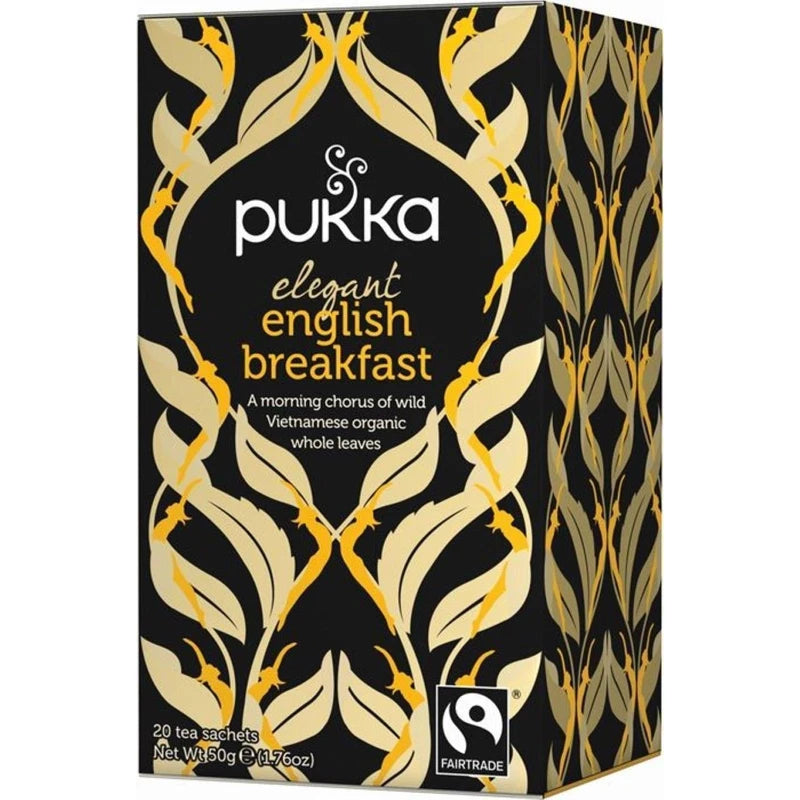 (8 PACK) - Pukka Elegant English Breakfast| 20 Bags |8 PACK - SUPER SAVER