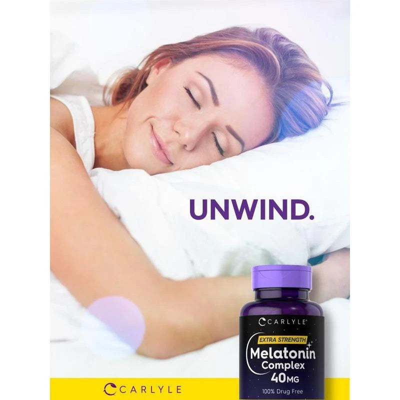 Carlyle Melatonin 40mg | 150 Tablets - Specification: Default