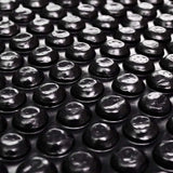 Rectangular Pool Cover, Solar Cover for In-Ground and Above-Ground Pools, Pool Cover Protector, Heat Retaining Blanket, Floating Solar Pool PE Film with Air Chambers,118.1" x 78.7",Black