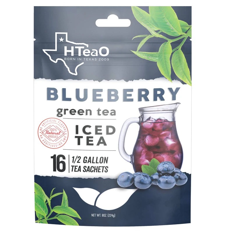 HTeaO Iced Tea (Blueberry Green, 16 CT)