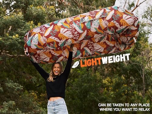 WEKAPO Inflatable Lounger Air Sofa Hammock-Portable,Water Proof& Anti-Air Leaking Design-Ideal Couch for Backyard Beach Traveling Camping Picnics & Music Festivals