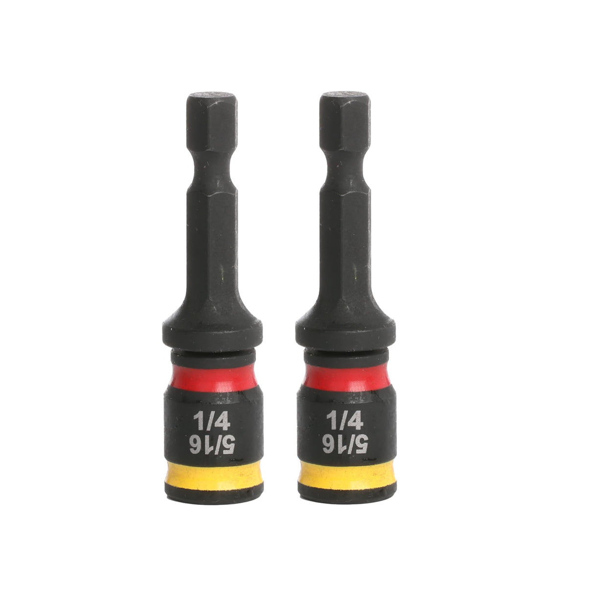 Malco C-RHEX MSHC 1/4" & 5/16" SAE 2-Pack, Cleanable, Reversible, Magnetic Impact Rated Hex Chuck Driver