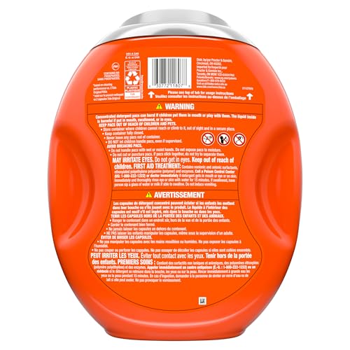 Tide Power PODs 2-in-1 Laundry Detergent Pods with Downy Soft Boosters, Lasting Freshness with April Fresh Scent, 63 Count