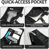 Hydration Pack Backpack, Lightweight Water Backpack with 2L Leakproof Hydration Bladder Daypack for Men Women,Running Hydration Vest for Outdoor Trail