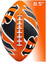 Franklin Sports NFL Team Footballs - Rubber Youth Mini Footballs for All NFL Teams - Kids Junior 8.5" Football - Official NFL Licensed Footballs