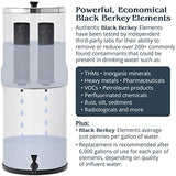 Travel Berkey Gravity-Fed Water Filter with 2 Black Berkey Elements–Enjoy Potable Water While Camping, RVing, Off-Grid, Emergencies, Every Day at Home