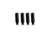 90 Degree Angle Bracket for 6-8" Landscape Edging (4-Pack),Black