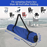 Xxerciz Foldable Camp Chair Replacement Bag Carrying Bag Large Mouth Bag with Shoulder Strap for Outdoor Camping, Heavy Duty Large Storage Folding Chair Bag (Chair is not Included)