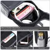 Esup 15L Lightweight Hiking Backpack Foldable Small Travel Backpack Packable Camping Backpack for Women Men (Black)