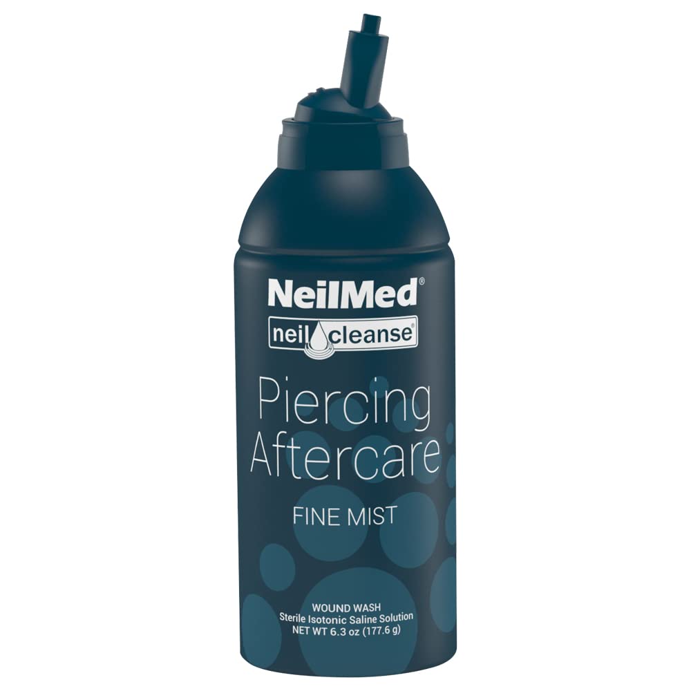 NeilMed NeilCleanse Piercing Aftercare Spray Fine Mist 177mL ( 6.3 FLoz)