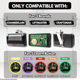 Garage Stop 2X for 891LM Chamberlain Craftsman Liftmaster Garage Door Opener Remote Replacement, 1993 to Present Garage Clicker, Universal Garage Door Opener Remote