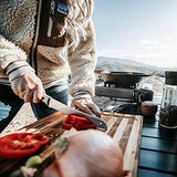 Gas One Portable Butane Camping Stove with Case: Automatic Ignition, Precise Heat Control - Camping & Tailgating and Outdoor Cooking